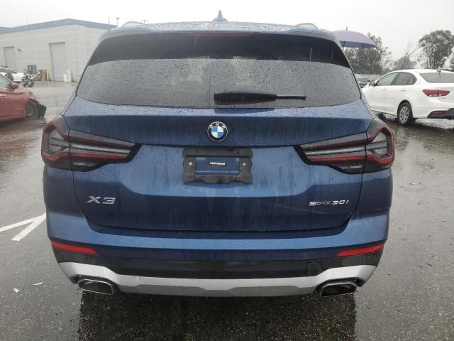 2022 BMW X3 SDRIVE30I