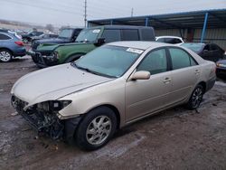 Toyota Camry LE salvage cars for sale: 2005 Toyota Camry LE