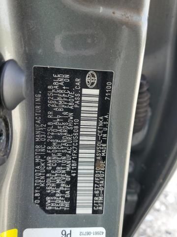 2012 Toyota Camry Base