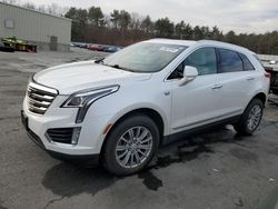 Salvage cars for sale at Exeter, RI auction: 2017 Cadillac XT5 Luxury