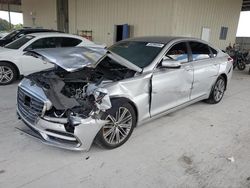Salvage cars for sale at Homestead, FL auction: 2018 Genesis G80 Base