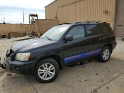 Toyota Highlander salvage cars for sale: 2007 Toyota Highlander Hybrid