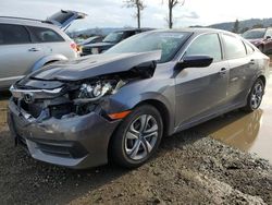 Honda salvage cars for sale: 2016 Honda Civic LX