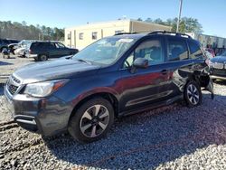 Subaru salvage cars for sale: 2018 Subaru Forester 2.5I Limited