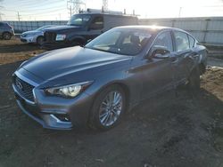 Infiniti salvage cars for sale: 2021 Infiniti Q50 Luxe