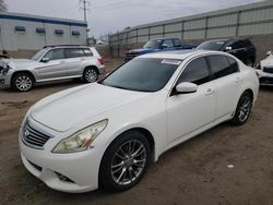 Salvage cars for sale at Albuquerque, NM auction: 2012 Infiniti G37