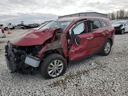 KIA Sorento salvage cars for sale: 2016 KIA Sorento LX