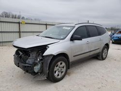 Salvage cars for sale at New Braunfels, TX auction: 2017 Chevrolet Traverse LS