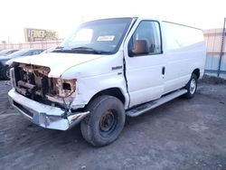 Salvage cars for sale from Copart Chicago Heights, IL: 2012 Ford Econoline E250 Van