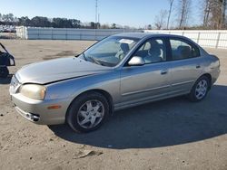 Salvage cars for sale at Dunn, NC auction: 2006 Hyundai Elantra GLS