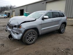 Salvage cars for sale at West Mifflin, PA auction: 2017 Jeep Grand Cherokee Limited