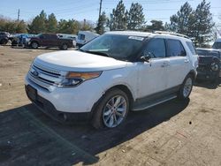 Salvage cars for sale at Denver, CO auction: 2012 Ford Explorer Limited