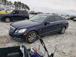 Vehiculos salvage en venta de Copart Loganville, GA: 2012 Mercedes-Benz E 350