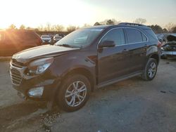 Chevrolet Equinox LT salvage cars for sale: 2017 Chevrolet Equinox LT