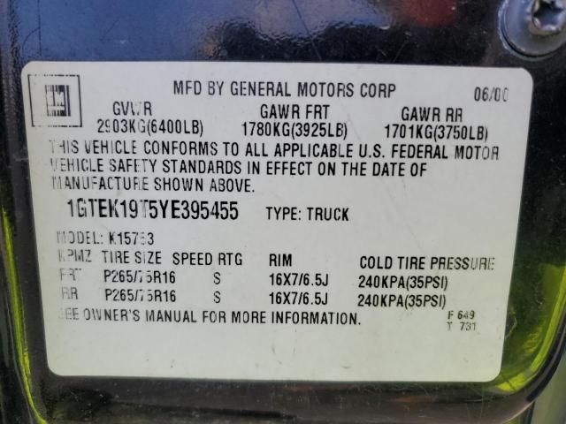 2000 GMC New Sierra K1500