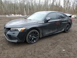 Salvage cars for sale from Copart Bowmanville, ON: 2024 Honda Civic Sport