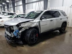 Chevrolet salvage cars for sale: 2019 Chevrolet Traverse Premier