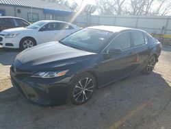 Salvage cars for sale at Wichita, KS auction: 2018 Toyota Camry L