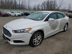 Salvage cars for sale at Leroy, NY auction: 2016 Ford Fusion SE