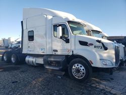 Salvage trucks for sale at Dyer, IN auction: 2018 Peterbilt 579