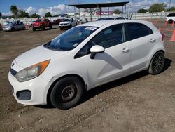 Salvage cars for sale from Copart San Diego, CA: 2013 KIA Rio LX