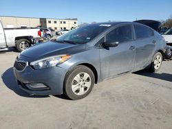 Salvage cars for sale from Copart Wilmer, TX: 2014 KIA Forte LX