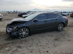 Salvage cars for sale from Copart Bakersfield, CA: 2015 Acura TLX Tech