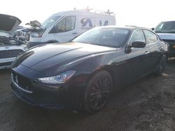 Salvage cars for sale from Copart Los Angeles, CA: 2017 Maserati Ghibli S