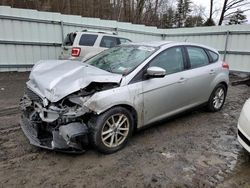 Salvage cars for sale from Copart Center Rutland, VT: 2015 Ford Focus SE