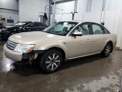 Salvage cars for sale at Ham Lake, MN auction: 2008 Ford Taurus SEL