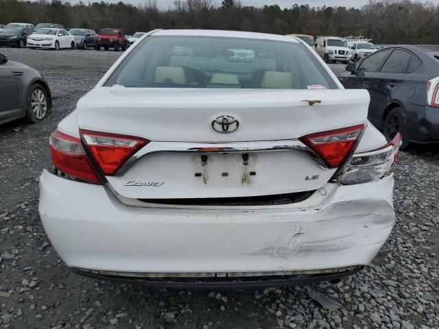 2016 Toyota Camry LE