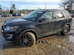 Ford Explorer salvage cars for sale: 2016 Ford Explorer Sport