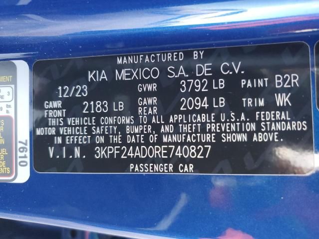 2024 KIA Forte LX