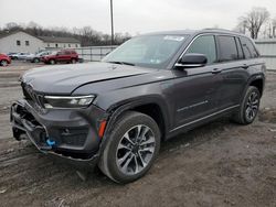 Salvage cars for sale at York Haven, PA auction: 2023 Jeep Grand Cherokee Overland 4XE