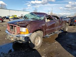 Salvage trucks for sale at Portland, OR auction: 2000 Ford F350 SRW Super Duty