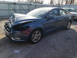 Salvage cars for sale at Louisville, KY auction: 2018 Ford Fusion SE