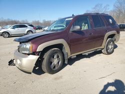 Salvage cars for sale from Copart Ellwood City, PA: 2007 Chevrolet Trailblazer LS