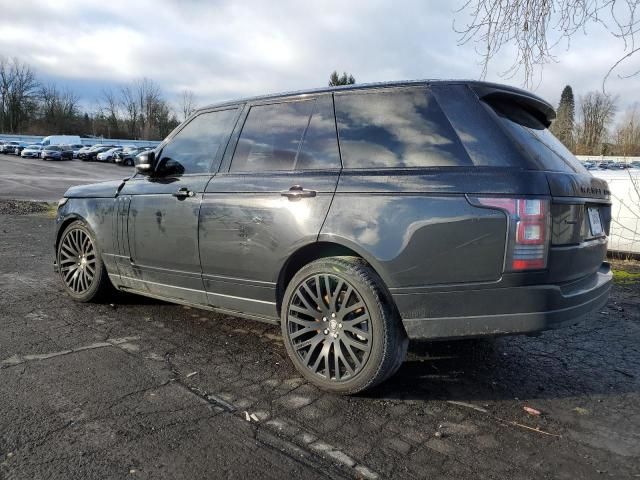 2016 Land Rover Range Rover Supercharged