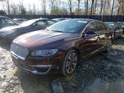 Lincoln MKZ Vehiculos salvage en venta: 2019 Lincoln MKZ Reserve II