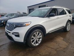 Vehiculos salvage en venta de Copart Elgin, IL: 2022 Ford Explorer Platinum