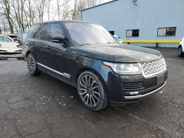 2016 Land Rover Range Rover Supercharged