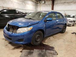 Salvage cars for sale from Copart Milwaukee, WI: 2009 Toyota Corolla Base