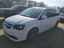 Salvage cars for sale at North Billerica, MA auction: 2018 Dodge Grand Caravan GT