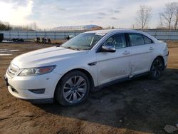 Salvage cars for sale from Copart Columbia Station, OH: 2012 Ford Taurus Limited