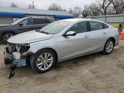 Salvage cars for sale at Wichita, KS auction: 2020 Chevrolet Malibu LT