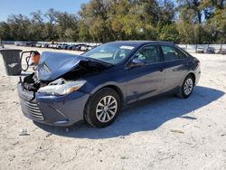 Salvage cars for sale from Copart Ocala, FL: 2016 Toyota Camry LE