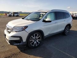 Salvage cars for sale from Copart Sacramento, CA: 2019 Honda Pilot Touring