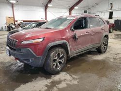 Salvage cars for sale at Center Rutland, VT auction: 2014 Jeep Cherokee Trailhawk