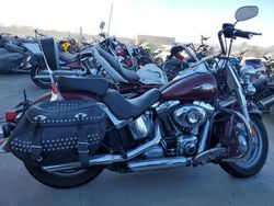 Salvage cars for sale from Copart Kansas City, KS: 2014 Harley-Davidson Flstc Heritage Softail Classic