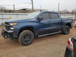 Salvage cars for sale at Hillsborough, NJ auction: 2019 Chevrolet Silverado K1500 Trail Boss Custom